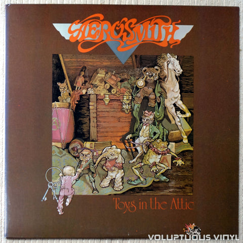 Aerosmith ‎– Toys In The Attic - Vinyl Record - Front Cover