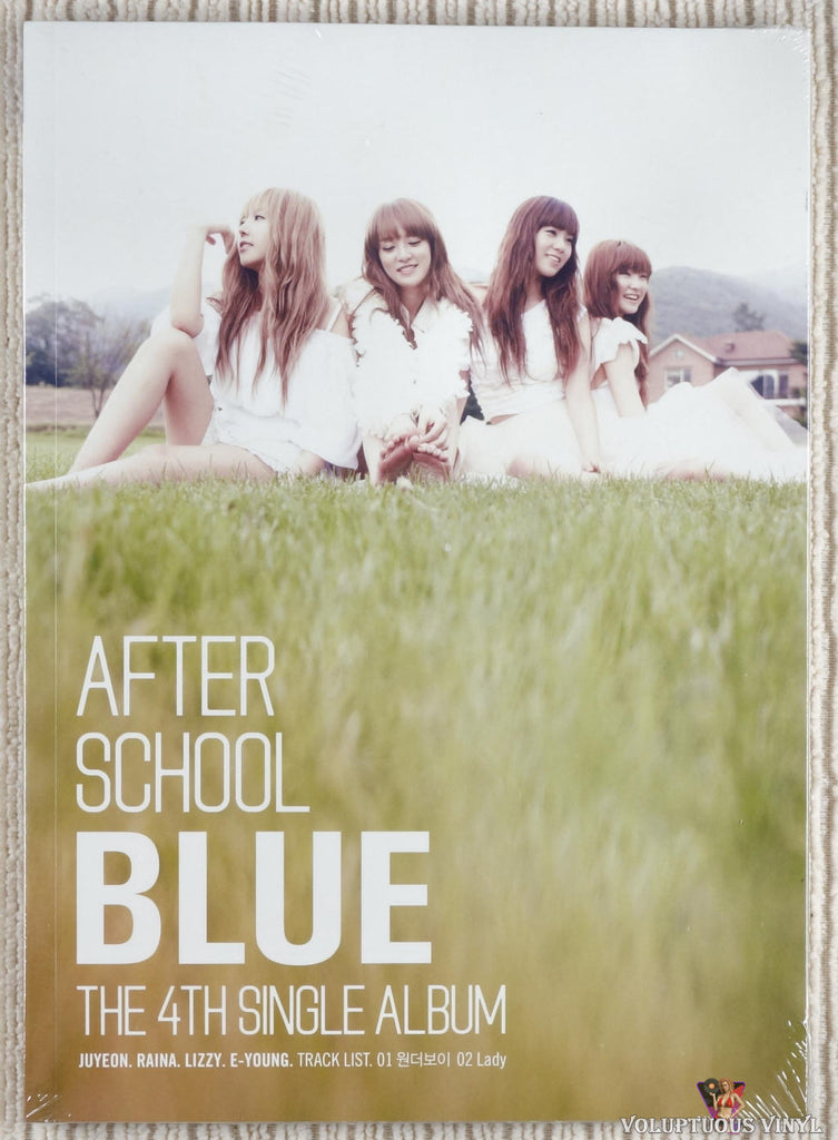 After School ‎– Blue (The 4th Single Album) CD front cover
