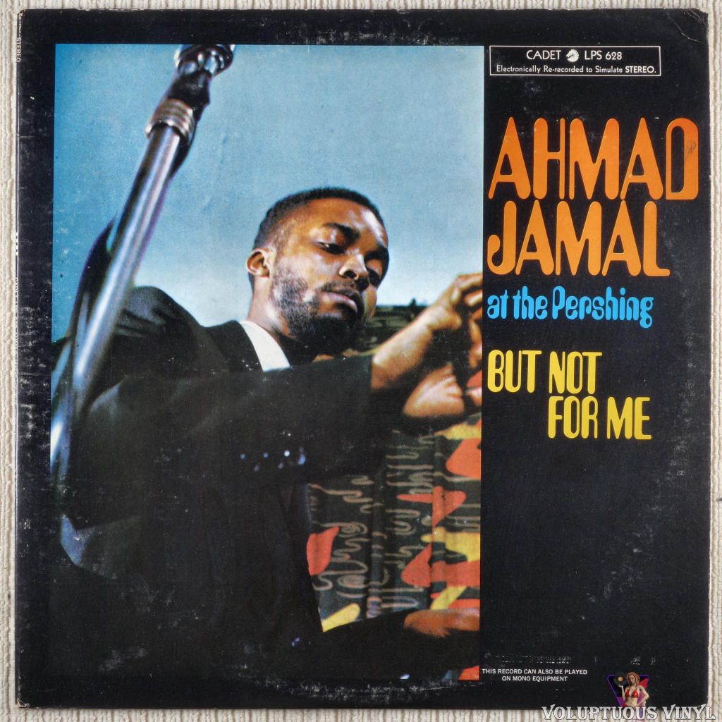 Ahmad Jamal ‎– Ahmad Jamal At The Pershing But Not For Me vinyl record front cover