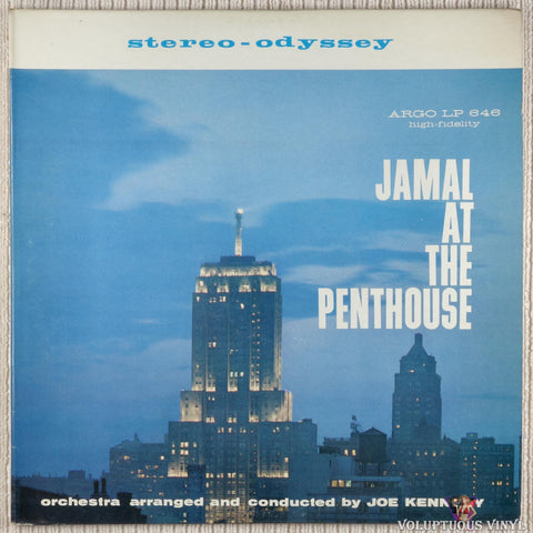 Ahmad Jamal ‎– Jamal At The Penthouse vinyl record front cover