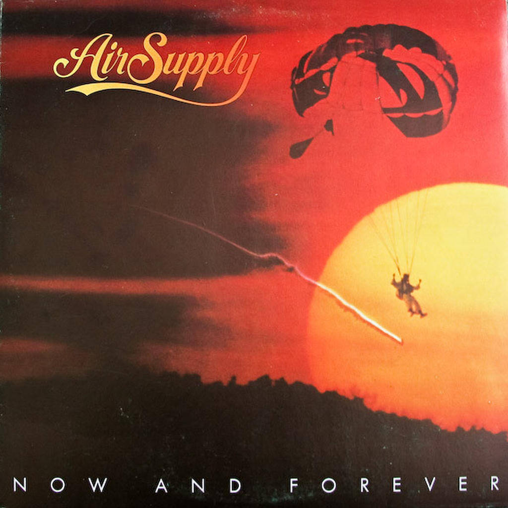 Air Supply – Now And Forever vinyl record front cover