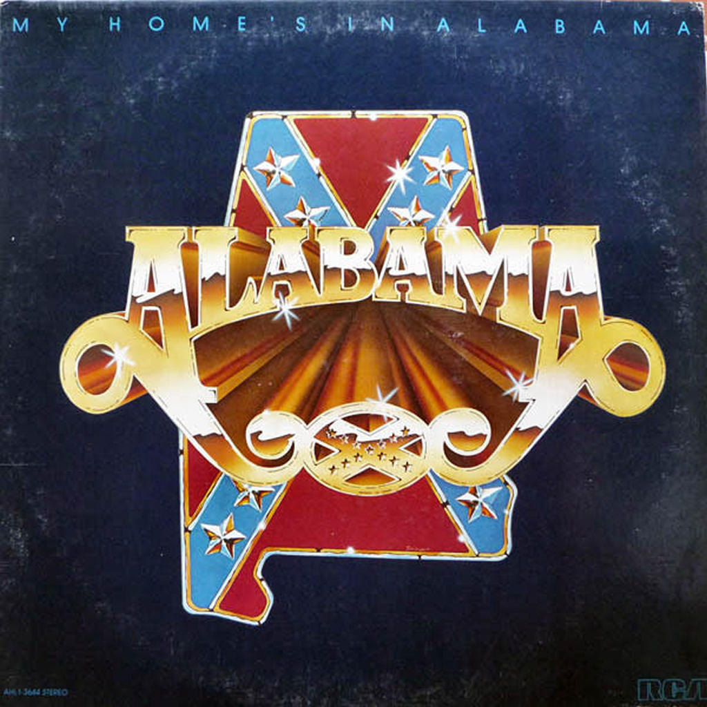Alabama – My Home's In Alabama vinyl record front cover