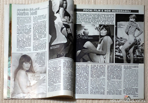 Albo Blitz - Issue 27 July 5, 1983 - Marisa Mell