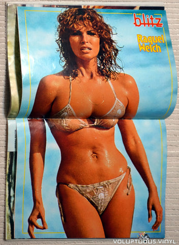 Albo Blitz - Issue 27 July 5, 1983 - Raquel Welch Bikini Poster