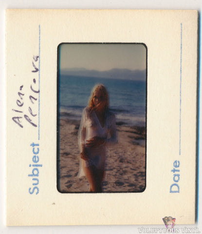 Alena Penz Beach Wet T-Shirt 1960's Color Transparency