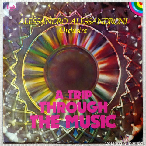 Alessandro Alessandroni Orchestra ‎– A Trip Through The Music vinyl record front cover