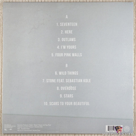 Alessia Cara ‎– Know It All vinyl record back cover