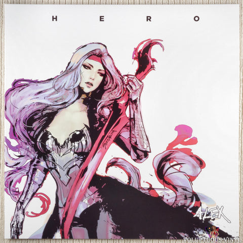 ALEX, Megan McDuffee ‎– Hero vinyl record front cover