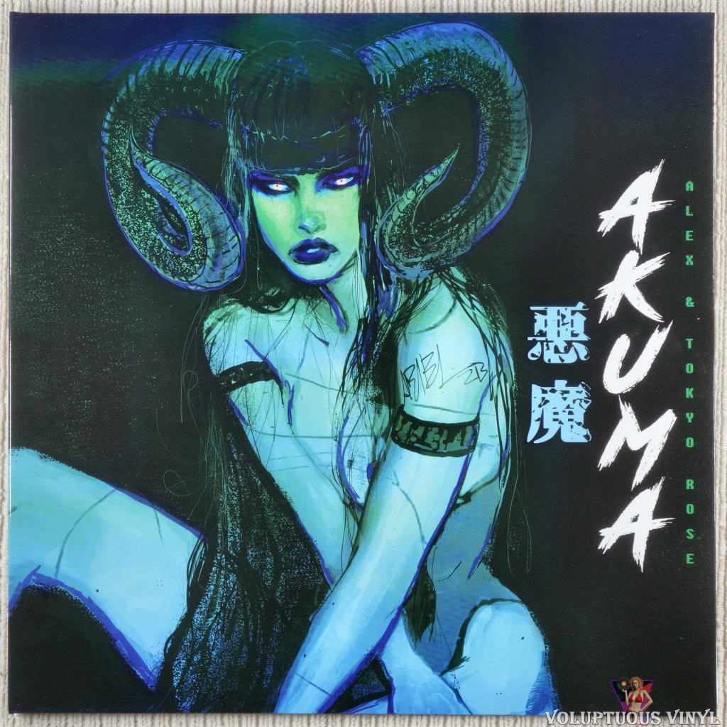 ALEX & Tokyo Rose ‎– Akuma vinyl record front cover