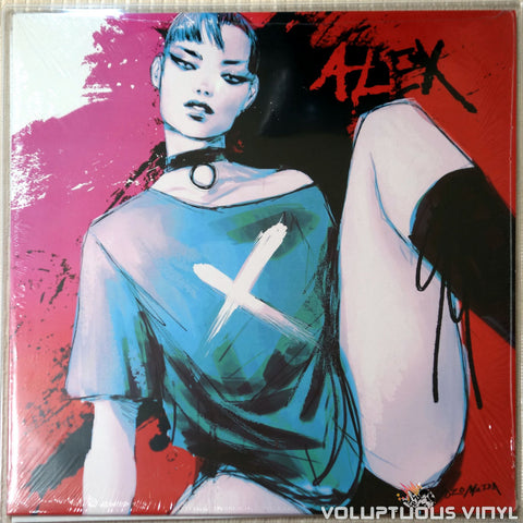 ALEX ‎– X vinyl record front cover