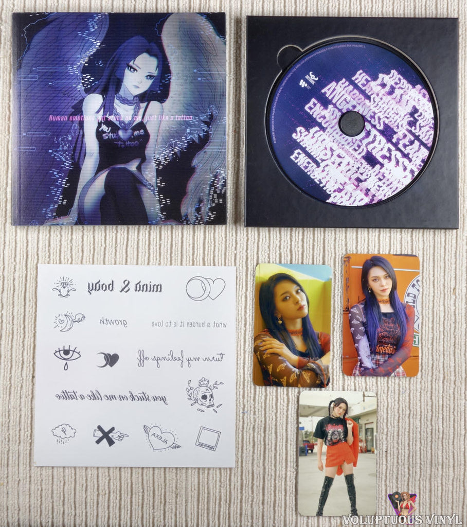 AleXa – Tattoo (2022) CD, Single, Autographed – Voluptuous Vinyl