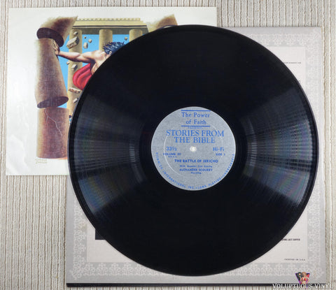 Alexander Scourby – The Power Of Faith Presents Stories From The Bible Volume III vinyl record