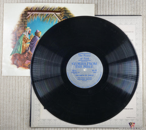 Alexander Scourby – The Power Of Faith Presents Stories From The Bible Volume VII vinyl record