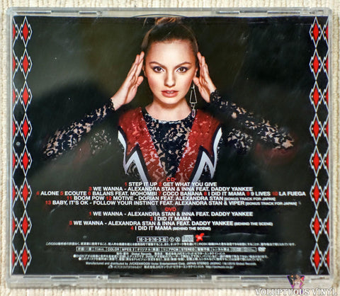 Alexandra Stan ‎– Alesta CD back cover