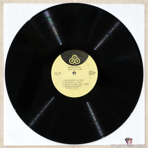 Alexis Fari ‎– Quinceañera Vol. II vinyl record Side A