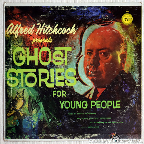 Alfred Hitchcock ‎– Alfred Hitchcock Presents Ghost Stories For Young People - Vinyl Record - Front Cover
