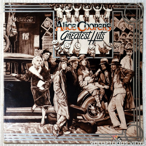 Alice Cooper ‎– Alice Cooper's Greatest Hits vinyl record front cover