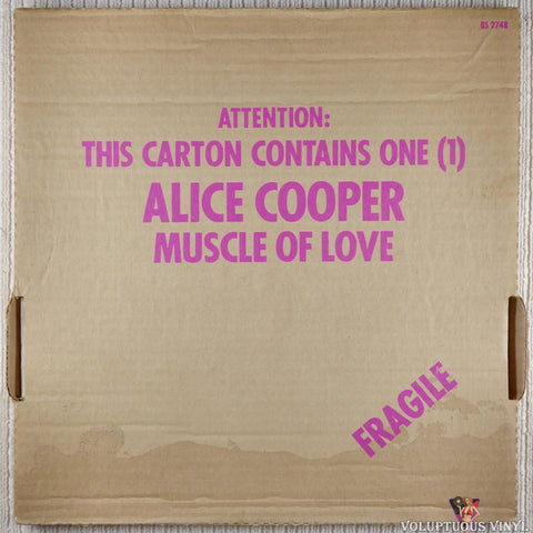 Alice Cooper ‎– Muscle Of Love vinyl record front cover