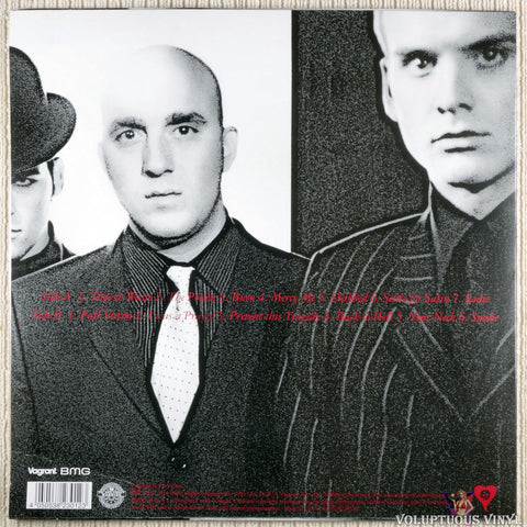Alkaline Trio ‎– Crimson vinyl record back cover