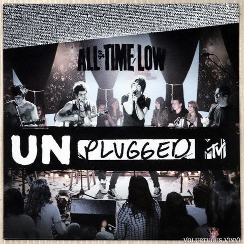 All Time Low ‎– MTV Unplugged vinyl record front cover