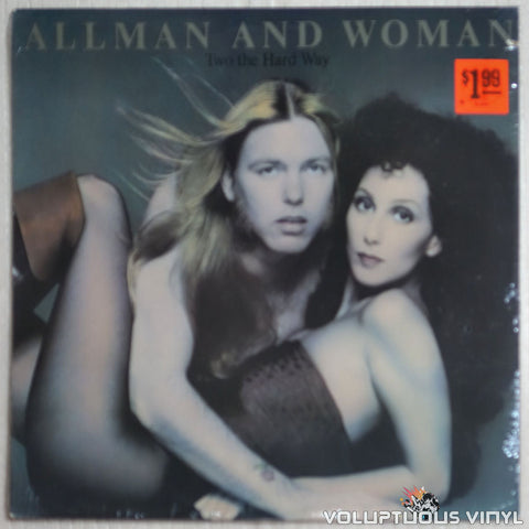 Allman And Woman ‎– Two The Hard Way - Vinyl Record - Front Cover