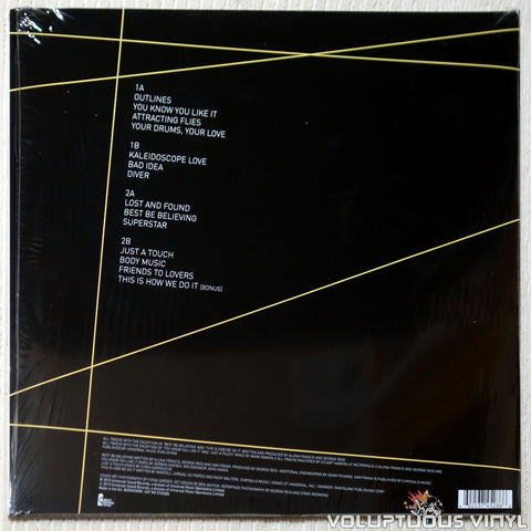 AlunaGeorge ‎– Body Music vinyl record back cover