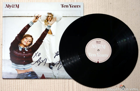 Aly & AJ Ten Years vinyl record