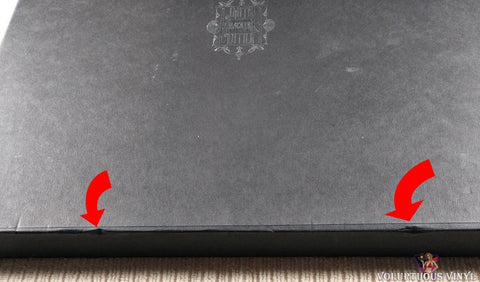 Amanda Palmer & The Grand Theft Orchestra ‎– Theatre Is Evil vinyl record box set back bottom edge