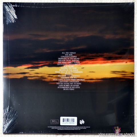 Amanda Palmer ‎– There Will Be No Intermission vinyl record back cover
