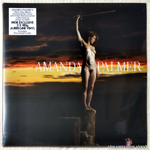 Amanda Palmer ‎– There Will Be No Intermission vinyl record front cover