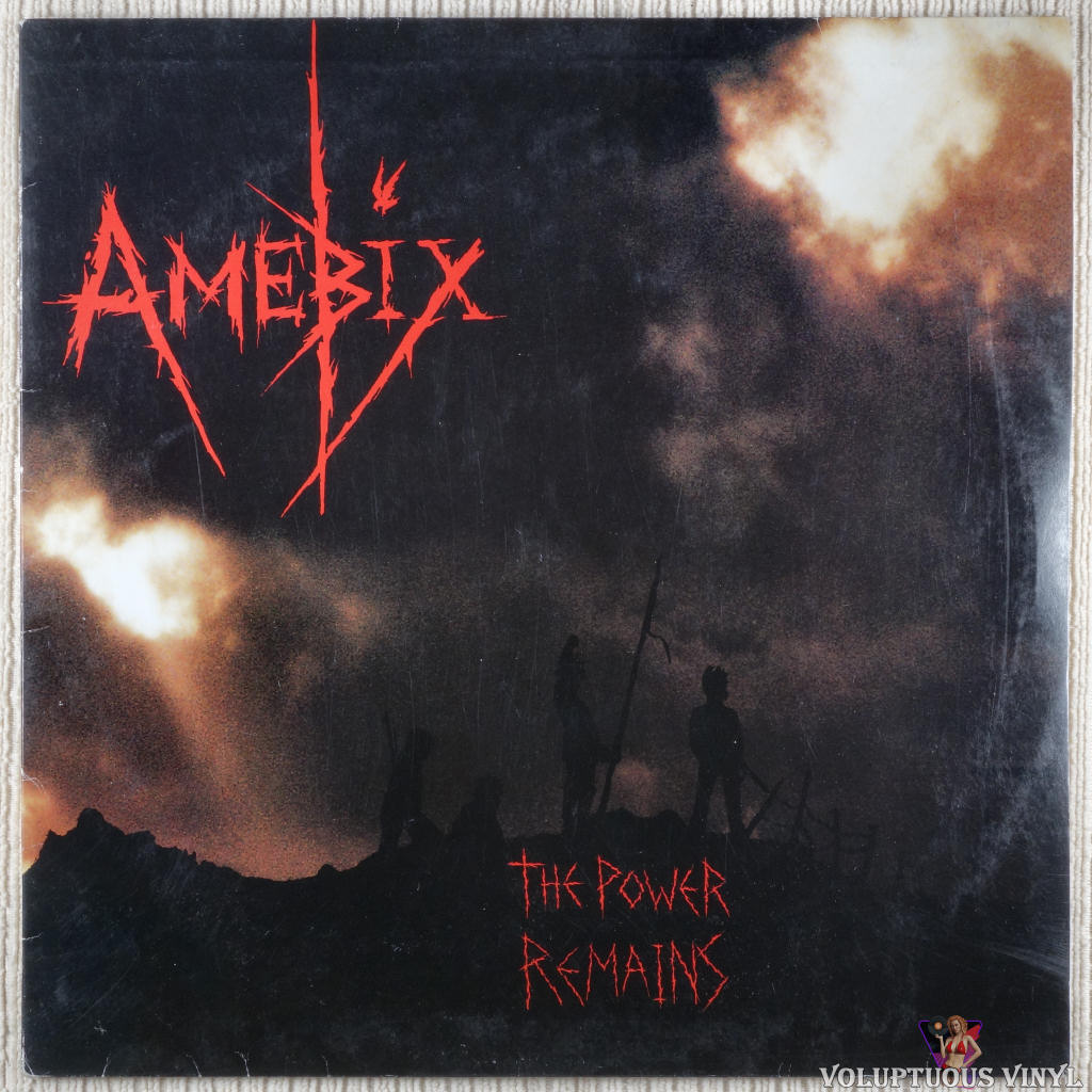 Amebix – The Power Remains vinyl record front cover