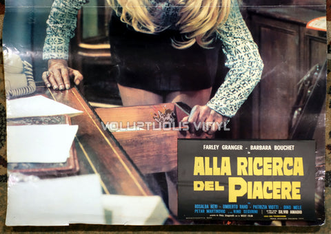Amuck [Alla ricerca del piacere] (1972) Italian Fotobusta - Barbara Bouchet Bottom