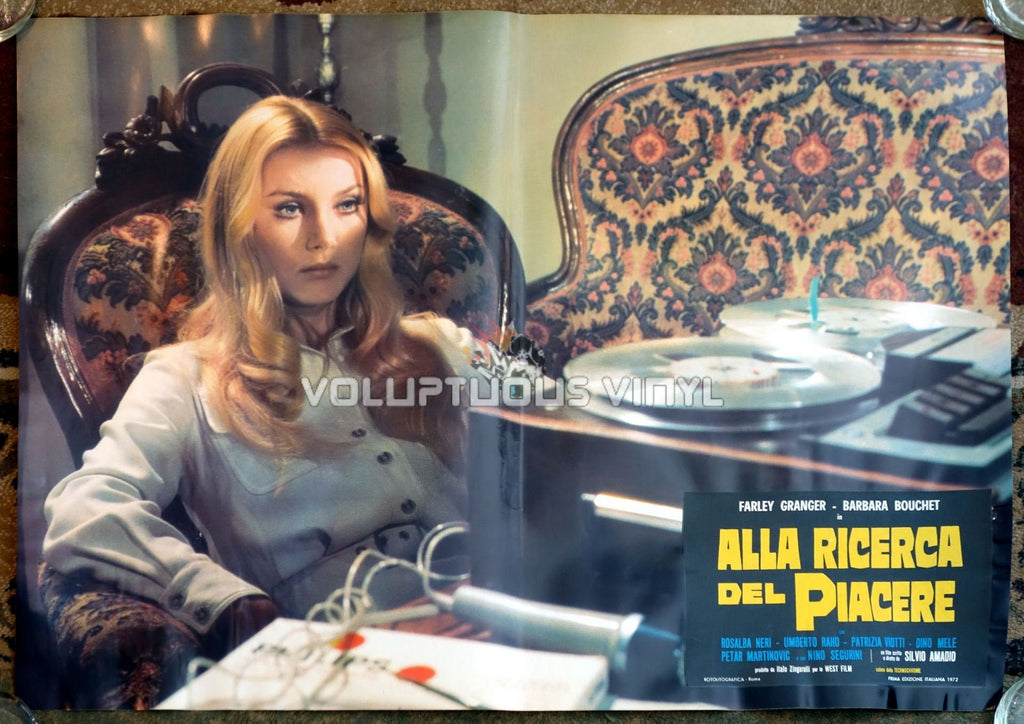 Barbara Bouchet in Amuck original Italian poster