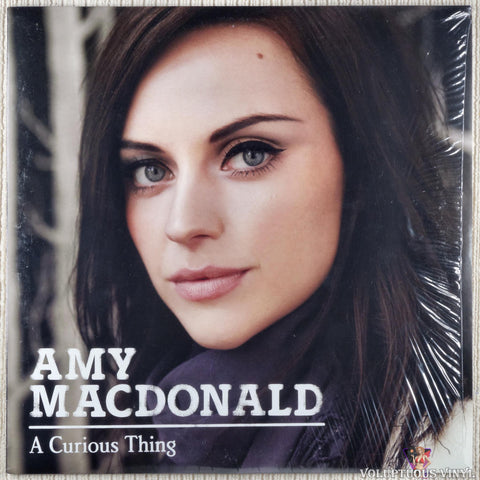 Amy Macdonald ‎– A Curious Thing vinyl record front cover