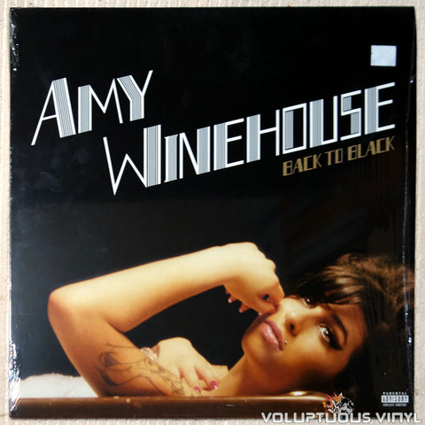 Amy Winehouse ‎– Back To Black vinyl record front cover