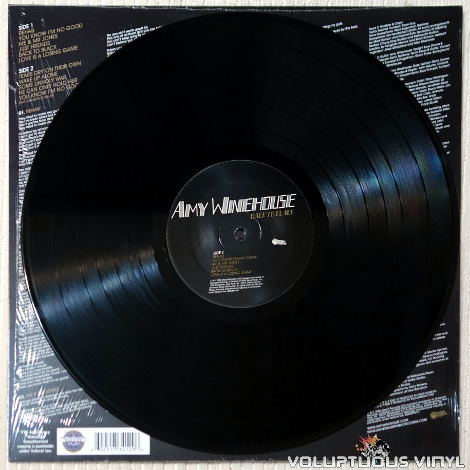Amy Winehouse - Back To Black - Next Records