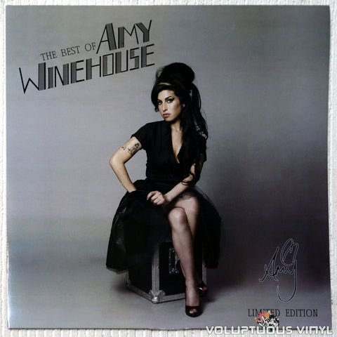 Amy Winehouse ‎– The Best Of Amy Winehouse vinyl record front cover
