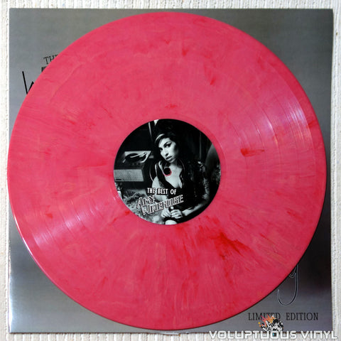 Amy Winehouse ‎– The Best Of Amy Winehouse pink vinyl record