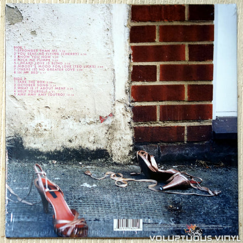 Amy Winehouse ‎– Frank vinyl record back cover