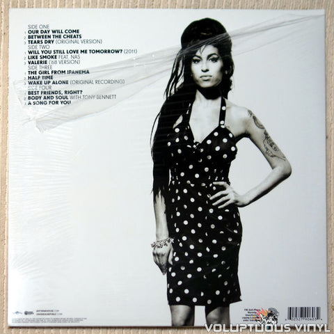 Amy Winehouse ‎– Lioness: Hidden Treasures vinyl record back cover
