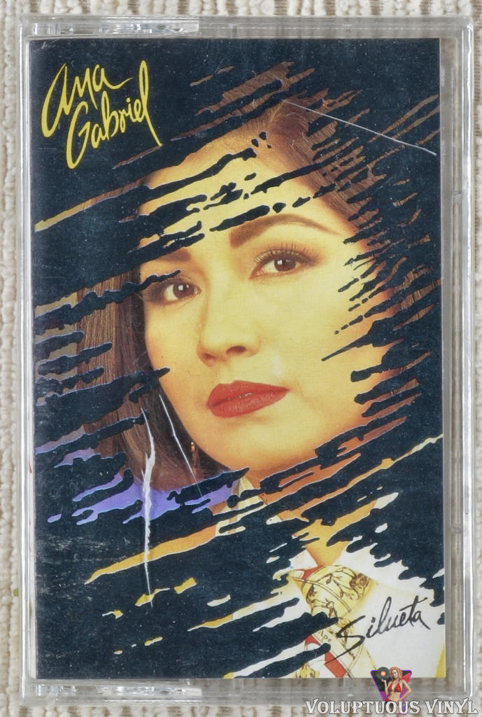 Ana Gabriel ‎– Silueta cassette tape front cover