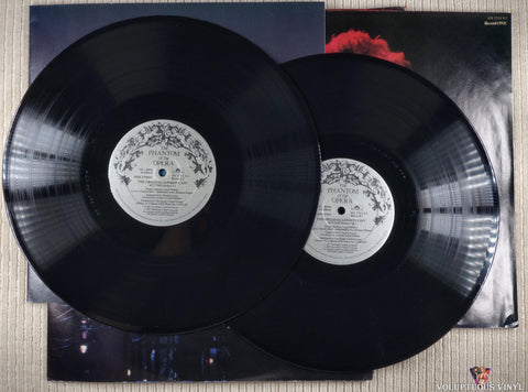Andrew Lloyd Webber ‎– The Phantom Of The Opera vinyl record front cover
