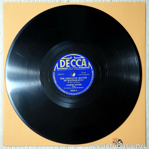 Andrews Sisters, The ‎– The Cockeyed Mayor Of Kaunakakai - Shellac
