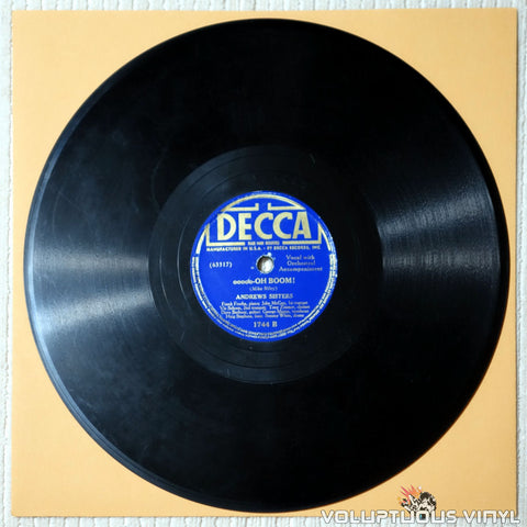 Andrews Sisters, The – Ooooo-Oh Boom - Shellac
