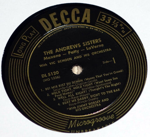 The Andrews Sisters – The Andrews Sisters vinyl record