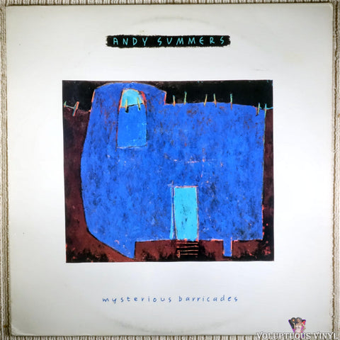 Andy Summers ‎– Mysterious Barricades vinyl record front cover