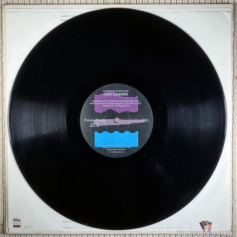 Andy Summers ‎– Mysterious Barricades vinyl record