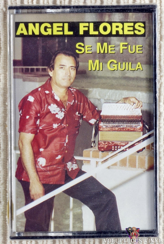 Angel Flores ‎– Se Me Fue Mi Guila cassette tape front cover