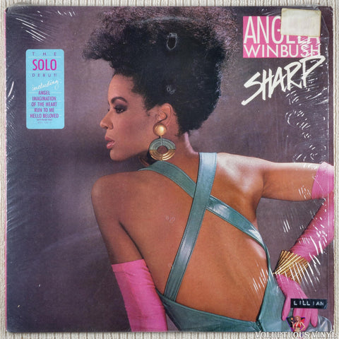 Angela Winbush – Sharp vinyl record front cover