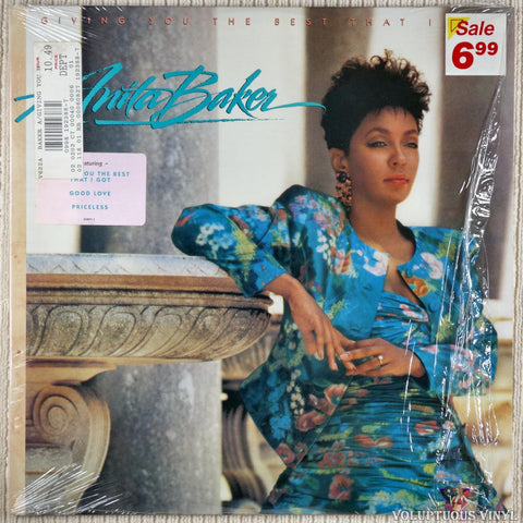 Anita Baker ‎– Giving You The Best That I Got vinyl record front cover